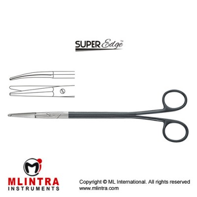Gorney Face-Lift Scissor Curved - Toothed Stainless Steel, 19.5 cm - 7 3/4"